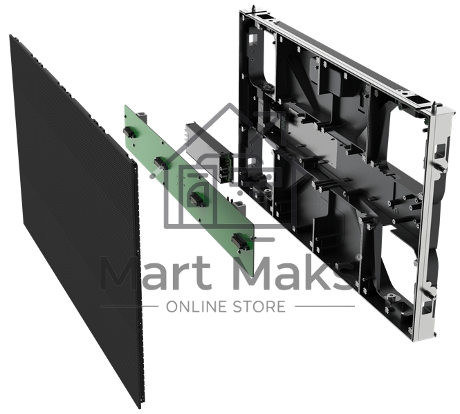 Светодиодный экран Cabinet Unilumin ULWIII 1,5 600 кд/м², 600:1, 384x216, 1.56 мм, SMD, 60 Гц