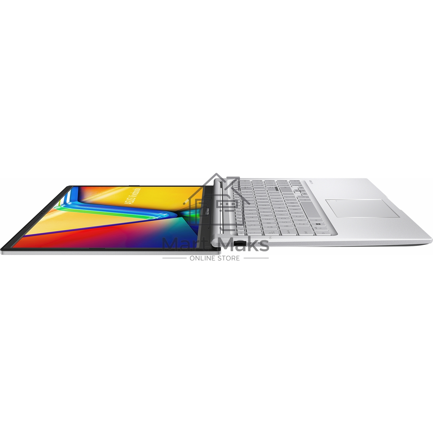 Ноутбук ASUS Vivobook 15 X1504VA-BQ286 Core i5 1335U/8Gb/512Gb SSD/VGA int/noOS/ Silver