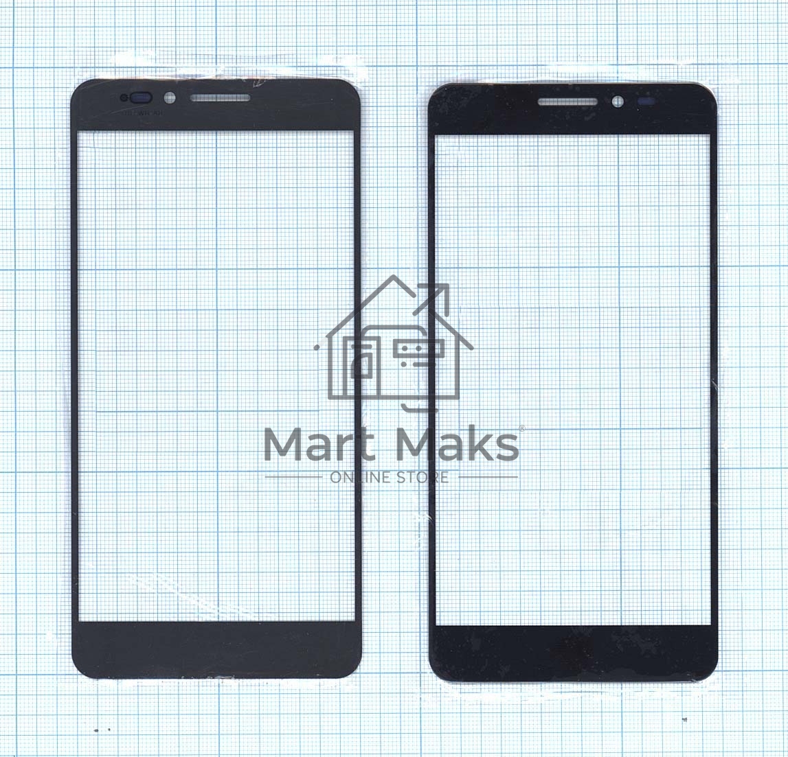 Стекло для Meizu MX6 черное