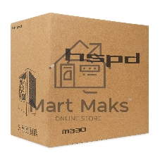 Компьютерный корпус HSPD M330, Mesh Mini-tower, черный, TG, 0.6 SPCC, 3x120mm ARGB mATX, mITX 175/330/160mm 2x2.5