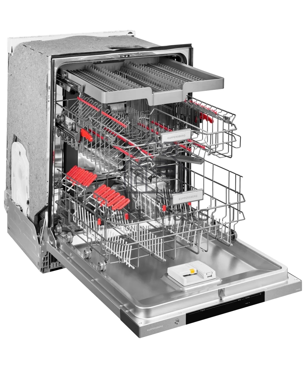 Встраиваемая посудомоечная машина KUPPERSBERG GLM 6096, серебристый, 59.8 см, 16 компл., 42 дБ, класс A+++