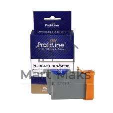 Картридж струйный ProfiLine PL-BCI-21 & BCI-24 для принтеров Canon BJC 4000/S200/S300 Black водн