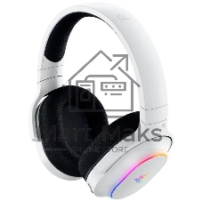 Гарнитура Razer Barracuda X Chroma белый, беспроводная, радиоканал, до 70 ч, съёмный микрофон, подсветка