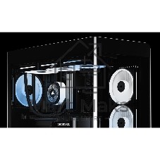 Корпус Corsair iCUE Link 4500X LX-R RGB Black, Midi-Tower, чёрный, 3 x 120 мм