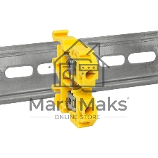 Колодка клеммная JXB-2.5/35 (25а) жел. EKF plc-jxb-2.5/35y