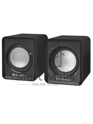Акустическая система 2.0 Defender #1 SPK 22 черный, 5 Вт, питание от USB