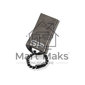 Флешка USB R/W Silicon Power R/W 16Gb Touch T01 SP016GBUF2T01V1K USB2.0 черный/серебристый