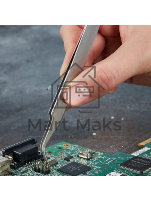 Пинцет изогнутый, узкий 125 мм (блистер) Rexant