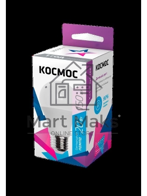 Лампа светодиодная A60 20Вт 6500К E27 220В Космос LkecLED20wA60E2765