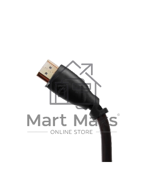 Кабель Greenconnect Premium 2.0m HDMI v2.0 HDR Ultra HD 4K60 Hz/ 5K30Hz, 3D, Ethernet 18.0 Гбит/с, OD8.0мм, 28/26 AWG, черный, GCR-50542