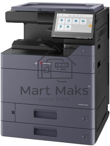 МФУ лазерный Kyocera TASKalfa 2554ci (1102YP3NL0/1102YP3NLV), A3, цветной, печ. до 25 стр/мин. (А4 ч/б) до 12 стр/мин. (А4 цвет), скан. до 200 стр/мин (двустороннее), 1200 x 4800 dpi (печать) 600x600dpi (скан.), USB, Ethernet, без крышки/тонера