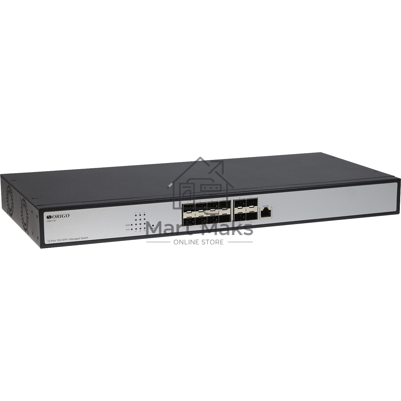 Коммутатор Managed L3 Switch 12x10GBase-X SFP+, RJ45 Console