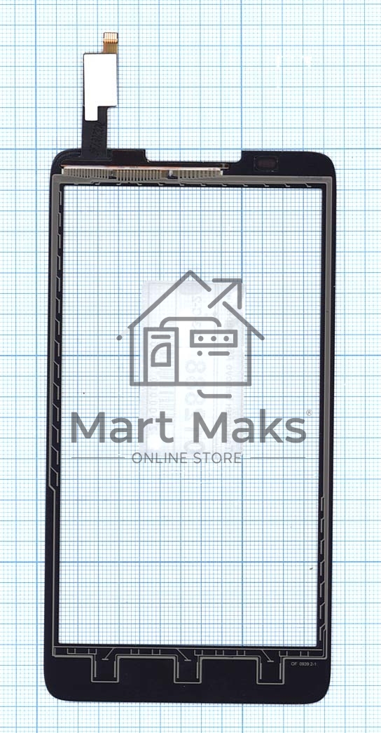 Сенсорное стекло (тачскрин) для Lenovo A656, черное