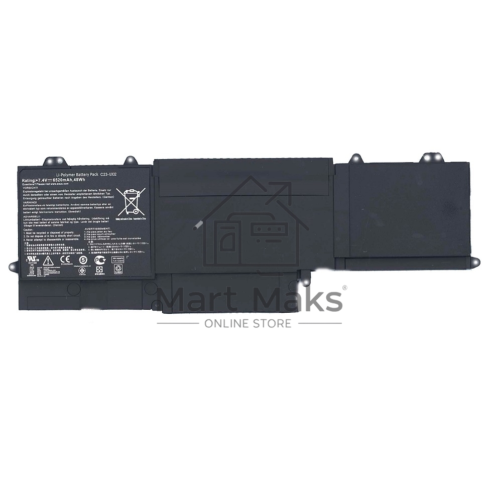 Аккумуляторная батарея для ноутбука Asus Zenbook UX32A UX32VD 48Wh