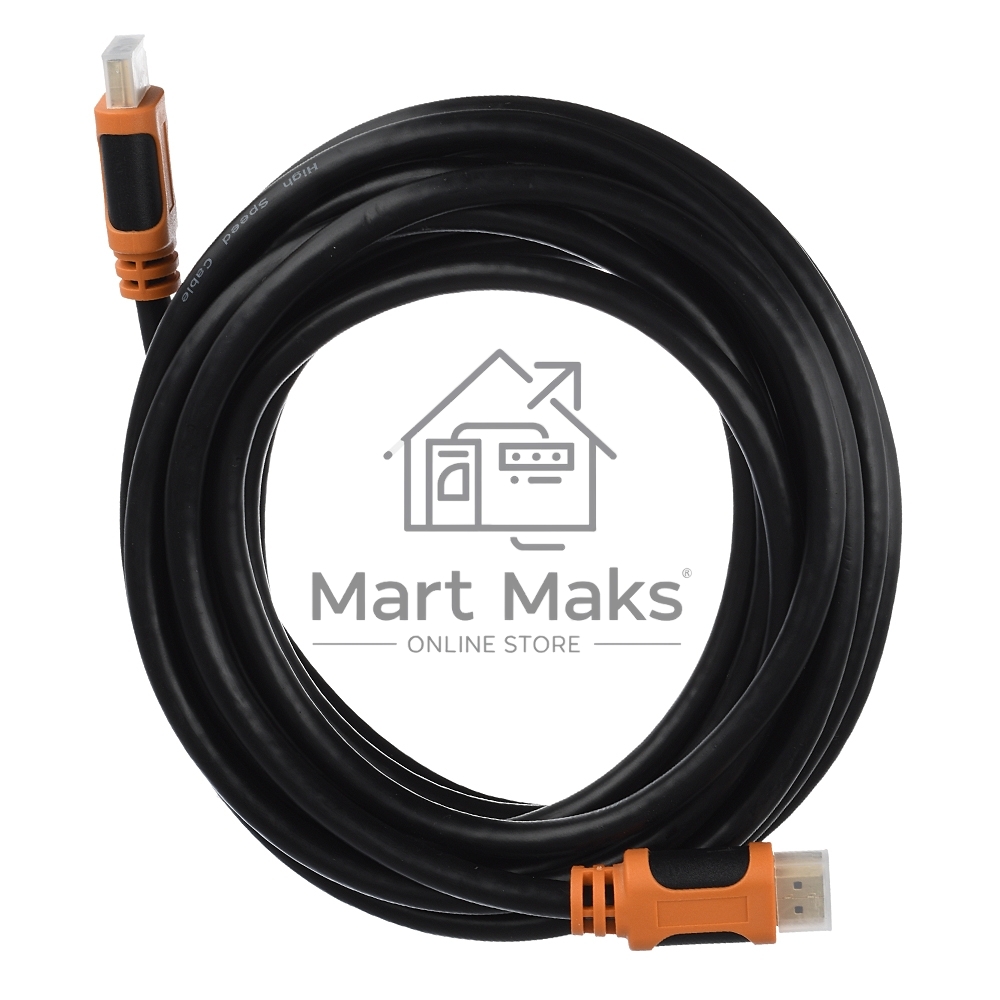 Кабель GOPOWER HDMI (M)-HDMI (M) 5.0M 00-00027310 BLACK