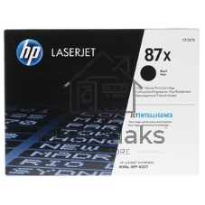 Тонер Картридж HP 87X CF287X черный для HP LJ Ent M506/M527 (18000стр.)