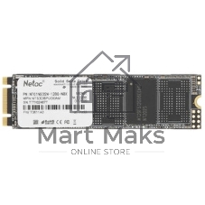 Накопитель SSD Netac N535N Series, 1Tb, M.2 2280, SATA III, R/W 560/520