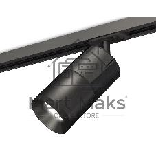 Светильник Ambrella light XT7402050 SBK/DCH/PBK черный песок/черный хром/черный полированный MR16 GU5.3