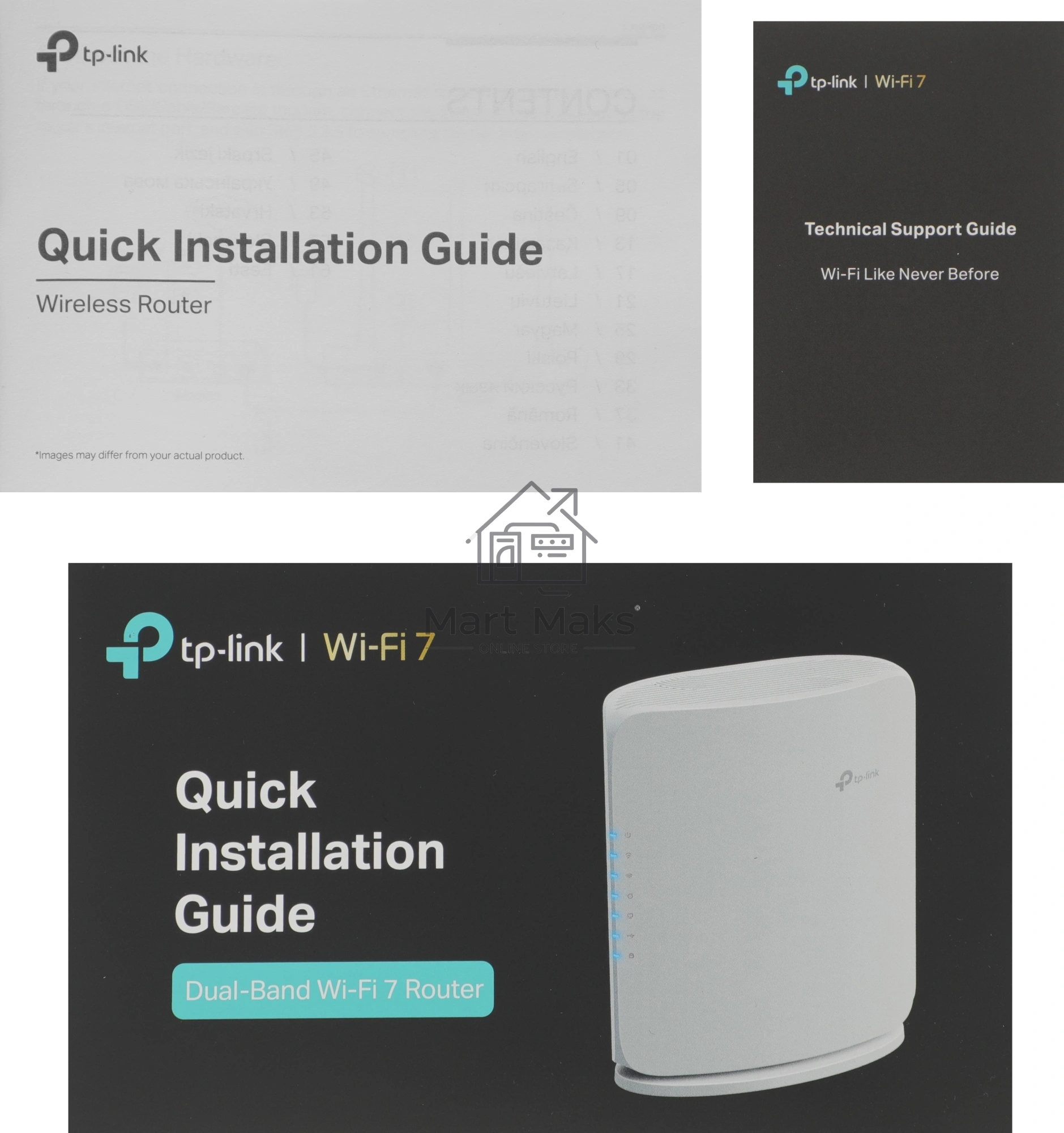 Двухдиапазонный беспроводной маршрутизатор Wi-Fi TP-Link Archer BE450