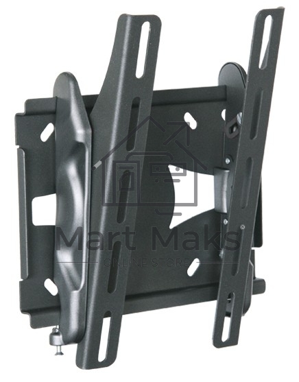 Кронштейн для телевизора Holder LCDS-5010 черный металлик настенный наклон