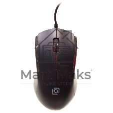 Мышь проводная Oklick 245M черный, 1000 dpi, USB, кнопки - 3