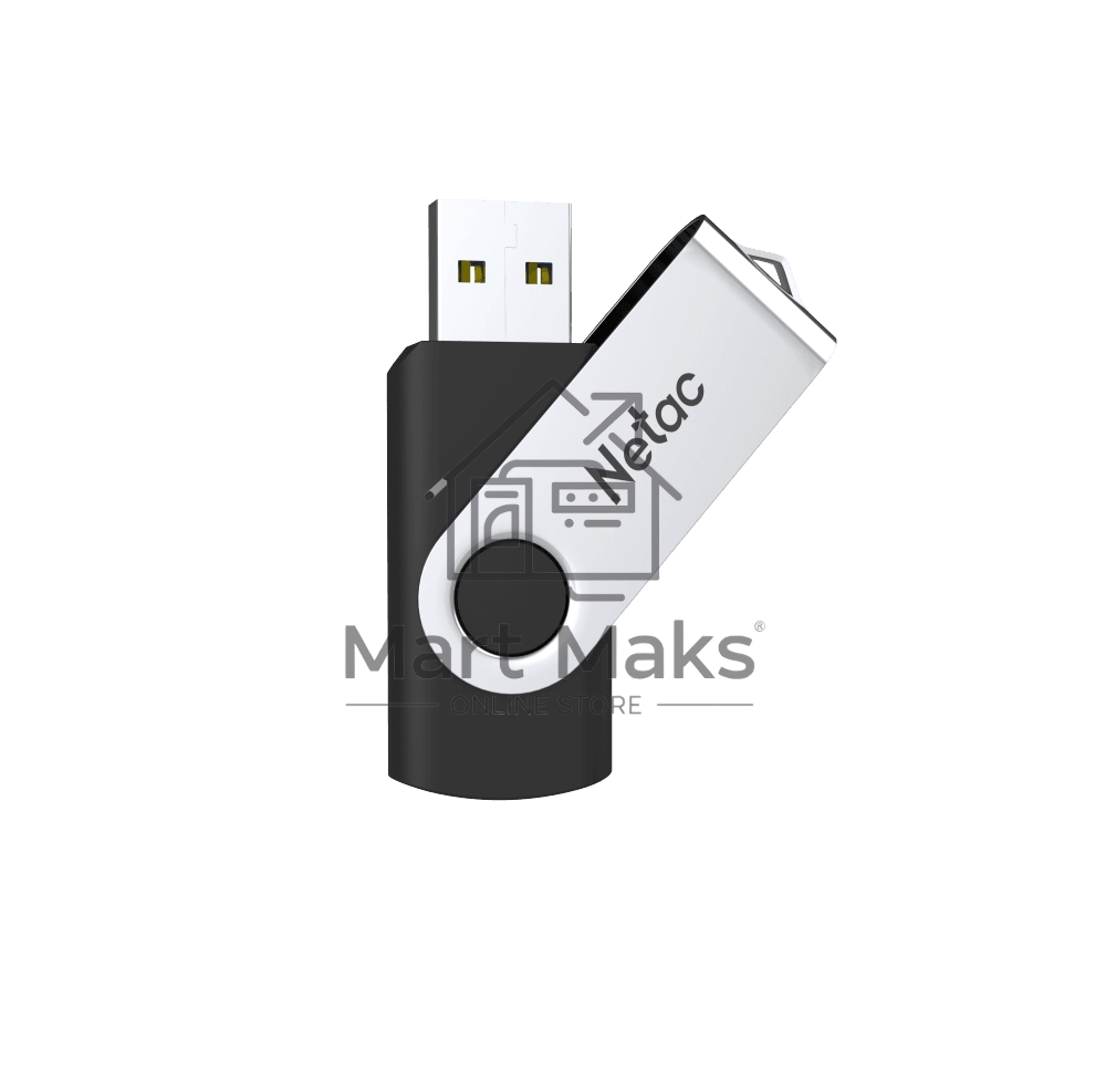 Флешка USB R/W R/W Netac U505 64Gb <NT03U505N-064G-20BK>, USB2.0