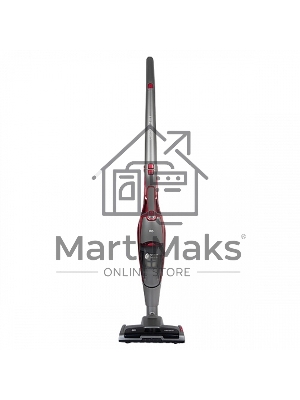 Пылесос вертикальный BQ VCA0401H красный, питание от аккумулятора, 130 Вт, уборка сухая, пылесборник 0.6 л, работа от АКБ max 45 мин