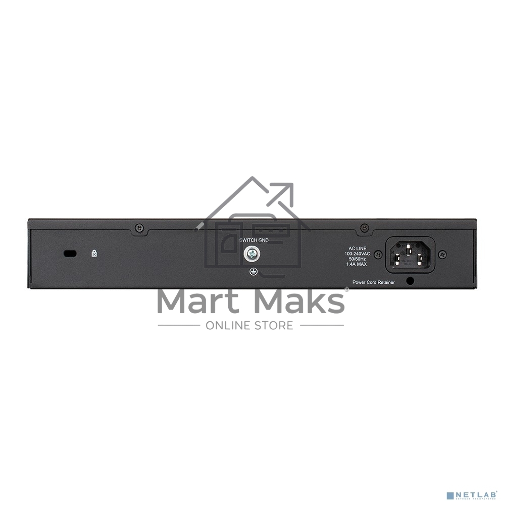 Настраиваемый L2 коммутатор D-Link DGS-1100-24PV2/A3A c 24 портами 10/100/1000Base-T (12 портов РоЕ 802.3af/at, PoE-бюджет 100 Вт)
