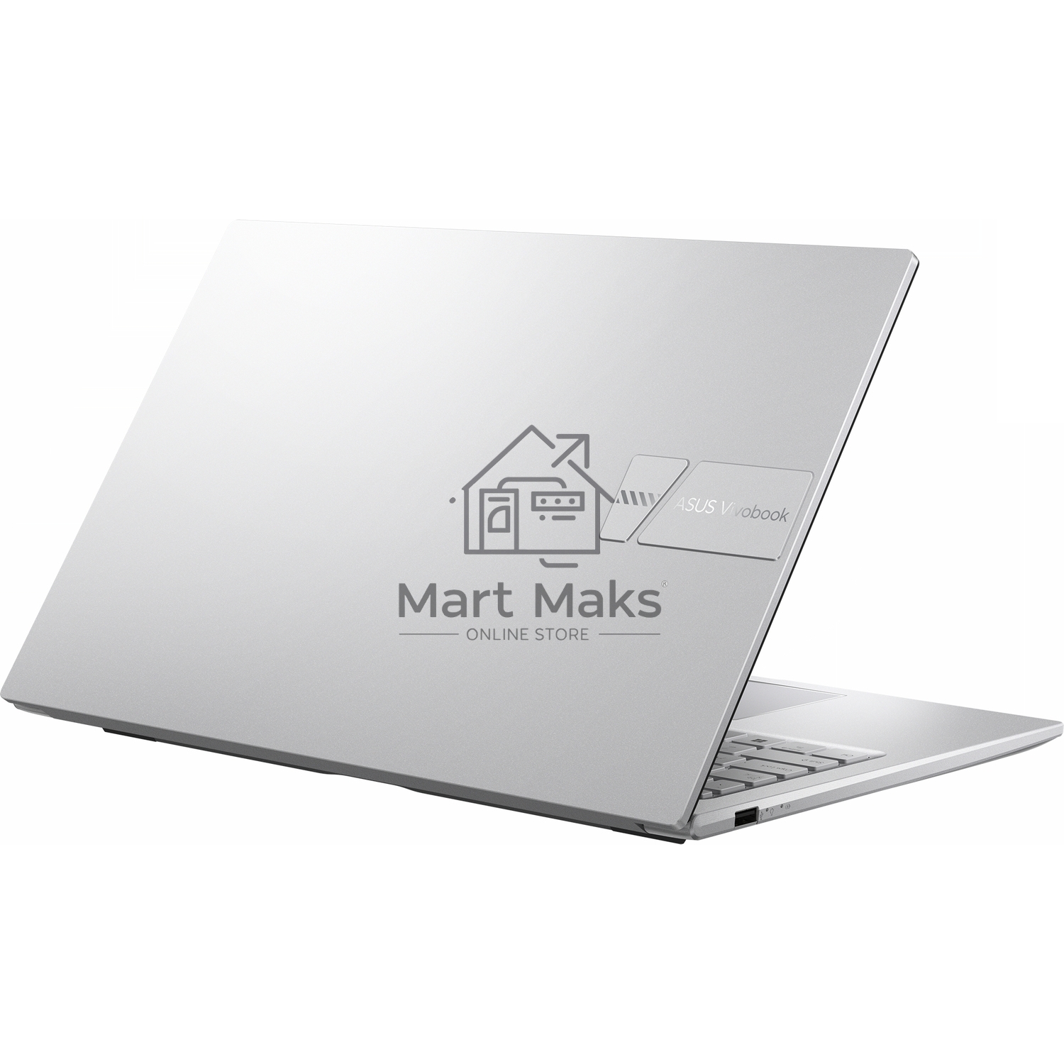 Ноутбук ASUS Vivobook 15 X1504VA-BQ286 Core i5 1335U/8Gb/512Gb SSD/VGA int/noOS/ Silver