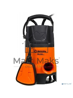 Насос дренажный Вихрь ДН-550 68/2/9