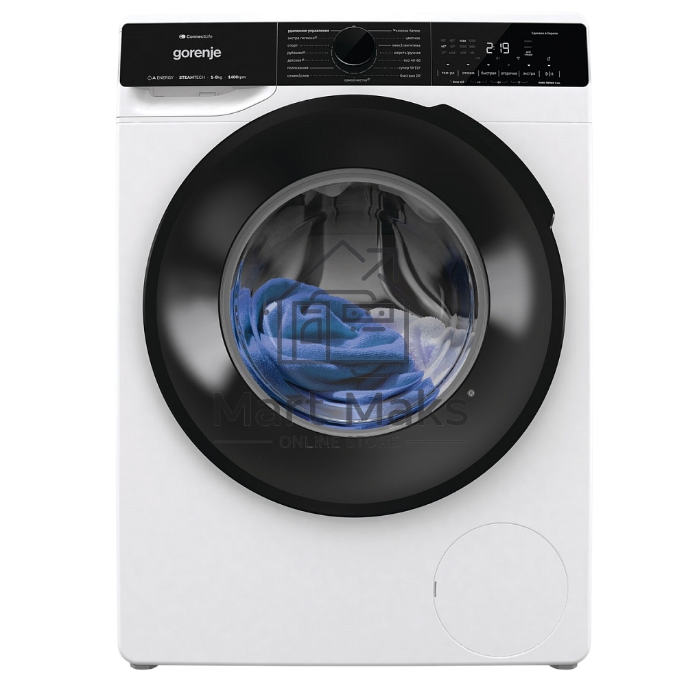 Стиральная машина Gorenje WPNA84A2TWIFI/C белый загр. фронтальная макс.: 8 кг 1400об/мин класс: А+++