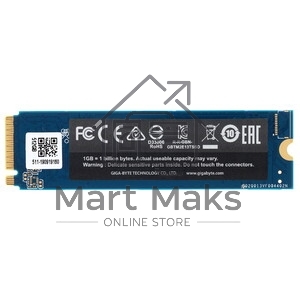 Накопитель SSD Gigabyte M.2 2280 512GB PCI-Express 3.0 x4, NVMe 1.3