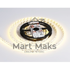 Светодиодная лента Ambrella light GS3301 2835 240Led/ 18W m/ 24V IP20 3000K/ 5000*10*1.2mm (2 конт.)