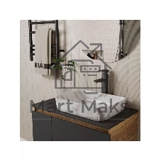 Раковина накладная прямоугольная BAU Hotel 48х37, мрамор