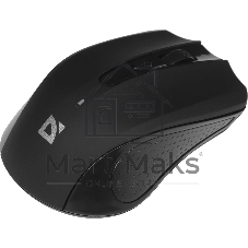 Мышь беспроводная Defender Accura MM-935 черный, 1600 dpi, радиоканал, USB, кнопки - 4