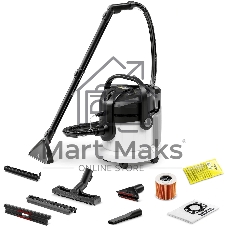 Пылесос моющий Karcher SE 4 *EU белый/черный, 1000 Вт, уборка влажная/сухая, пылесборник контейнер/мешок, 4 л