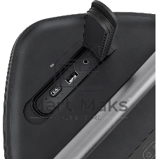 Колонка портативная Ural Молния Бит черный 420W 1.1 BT/3.5Jack/USB-C 10м 8000mAh (без.бат)
