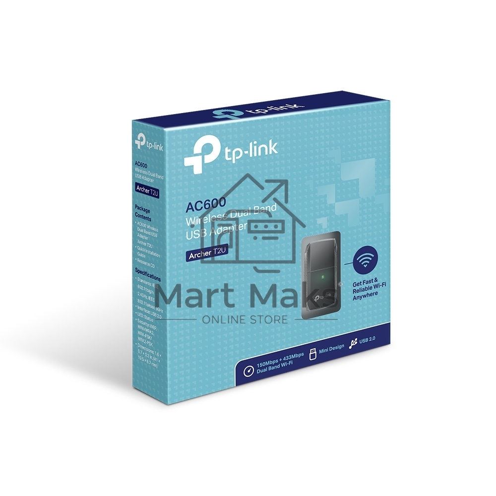 Сетевой адаптер WiFi TP-Link Archer T2U
