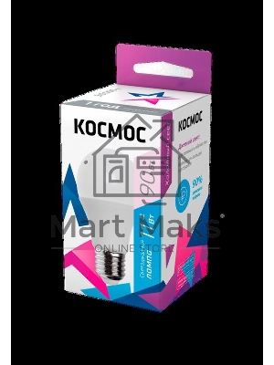 Лампа светодиодная A60 11Вт 6500К E27 220В Космос LkecLED11wA60E2765