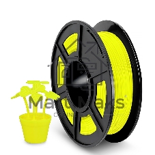 Филамент NVPrint TPU Yellow для 3D печати диаметр 1.75мм длина 165 метров масса 0,5 кг