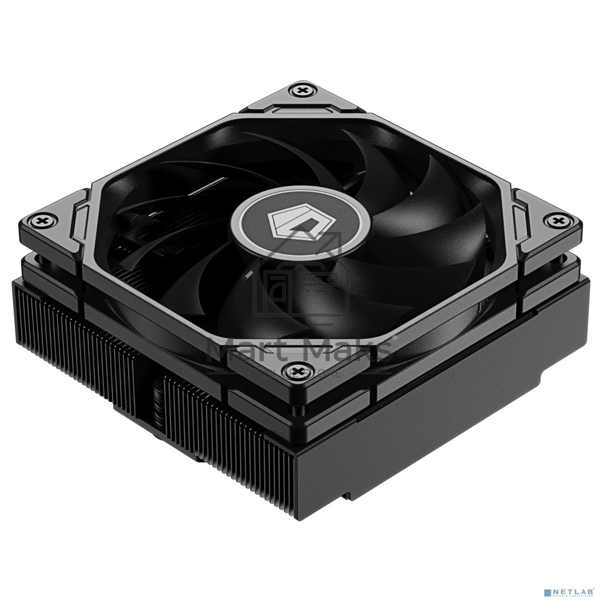 Кулер ID-COOLING IS-47-XT черный 92мм алюминий 2800rpm 35.2db 4-pin 47мм