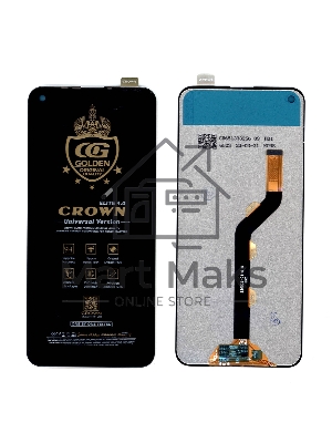 Дисплей для Tecno Camon 15 черный