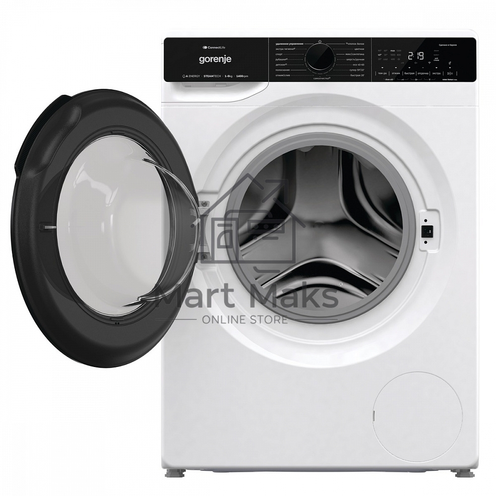 Стиральная машина Gorenje WPNA84A2TWIFI/C белый загр. фронтальная макс.: 8 кг 1400об/мин класс: А+++