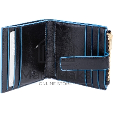 Картхолдер Piquadro Blue Square PP6843B2R/N черный, натуральная кожа