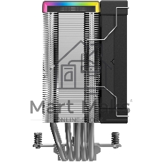 Кулер для процессора DEEPCOOL AK500S DIGITAL SE LGA20XX/1700/1200/115X/AM5/AM4 (12шт/кор, TDP 240W, PWM, Fan 120мм, 5 тепл. трубок, Copper Base, черный) RET (R-AK500S-BKADMN-GJD)
