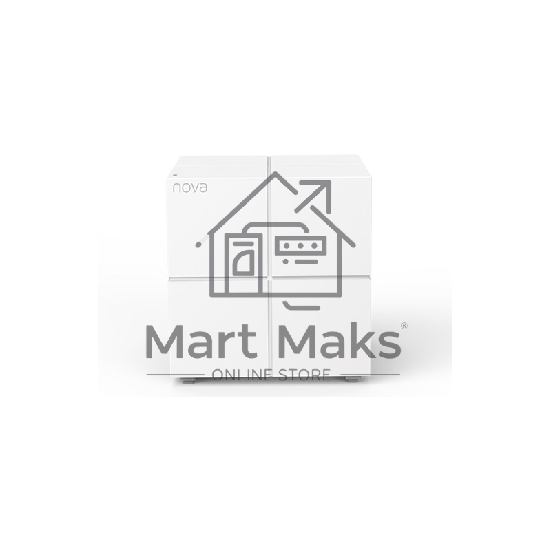 Маршрутизатор Tenda nova MW6 (2 роутера) АС1200 Двухдиапазонная Wi-Fi Mesh система, 2 порта gigabit ethernet RJ45