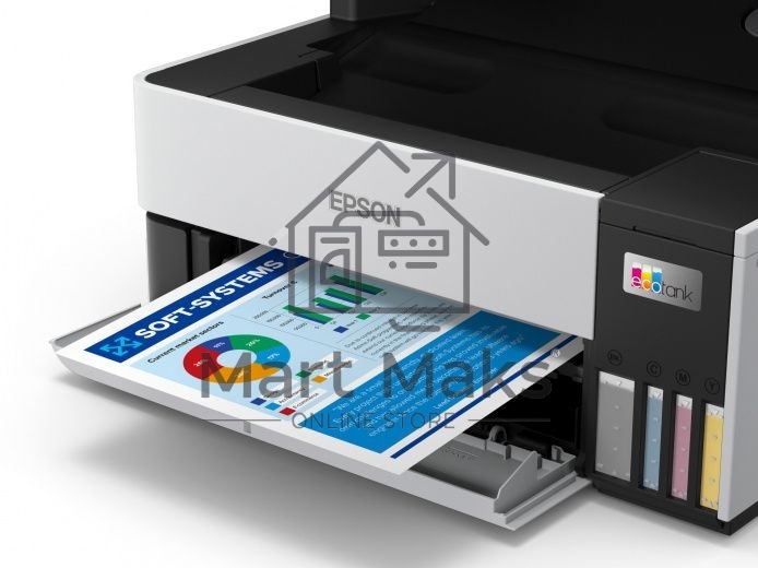 МФУ струйный Epson L6490 (C11CJ88405), A4, цветной, печ. до 17 стр/мин. (ч/б) до 9.5 стр/мин. (цвет), 1200 x 4800 dpi (печать) 1200x2400dpi (скан.), USB, RJ-45, Wi-Fi