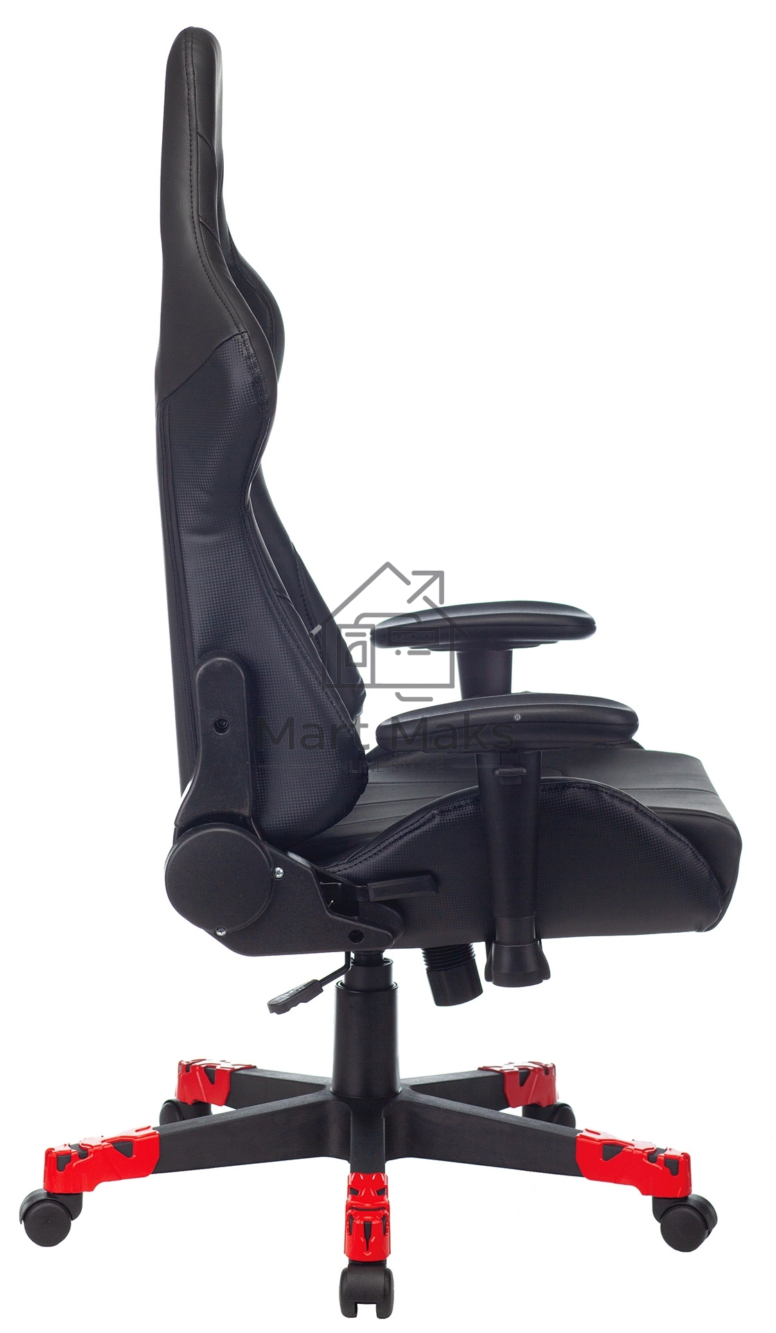 Кресло игровое A4Tech Bloody GC-550 черный, эко.кожа