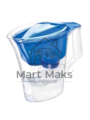 Кувшин Барьер Танго синий с узором 2.5л.