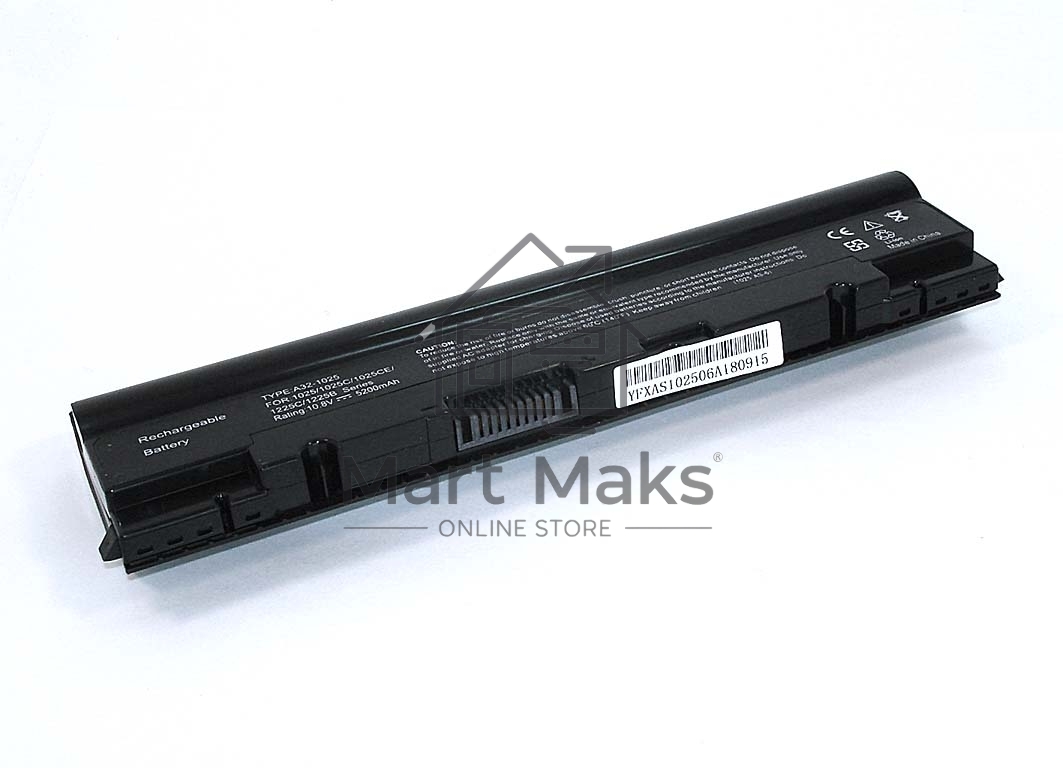 Аккумуляторная батарея для ноутбука Asus Eee PC 1025C A32-1025 OEM черный